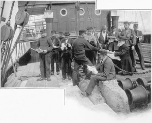 With Jack afloat, St Andrews Waterside Mission, London