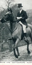 With the Cottesmore Hunt
