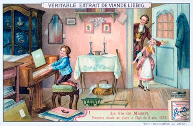 Wolfgang Amadeus Mozart in 1759