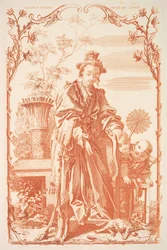 Woman Playing with a Cat