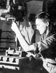 Woman Armaments Worker, World War II