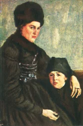 Woman from Dachau with child, c. 1928