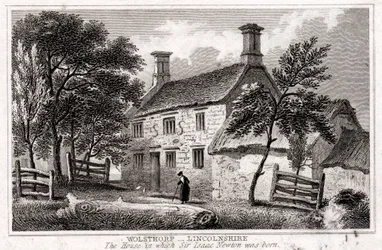 Woolsthorpe Manor, Near Grantham, Lincolnshire, Birthplace of Sir Isaac Newton