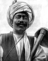 Worker on a collective farm in the Turkoman Republic