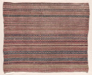 Woven Wool Textile, Early 19th Century