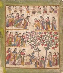 Yashoda Binds Krishna