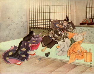 Yendo draws his sword..., 1919