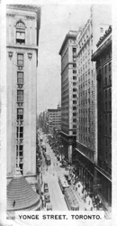 Young Street, Toronto, Canada, c1920s