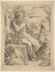 Youth with two old Men, 16th century