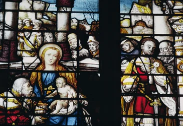 Adoration of the Magi, 14th century