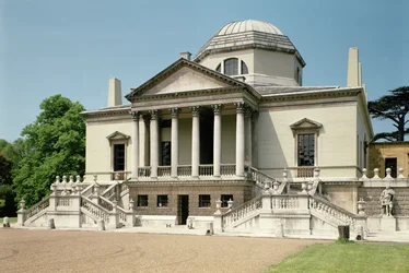 Chiswick House, Exterior View of the East, London, UK