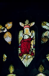 Christ displaying the Five Wounds