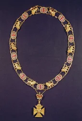 Collar of Honour, Gold and Enamel, Presented to the Duke of Wellington (1769-1852), by George IV, c.1825