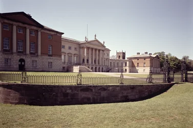 Exterior of south front, Kedleston Hall, Derbyshire, built 1759-65