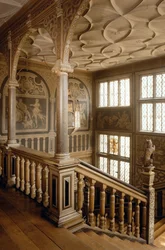 Knole House c.1610, The Staircase, Sevenoaks, Kent, UK
