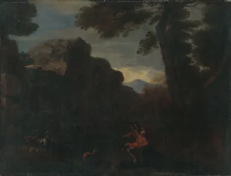 Landscape with Figurative Staffage