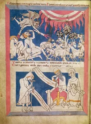 Job being tested by God