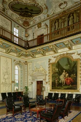 Moor Park, Interior of the Hall, Hertfordshire, UK
