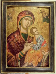 Mother of God of the Passion, Greek Icon from Crete, early 16th century