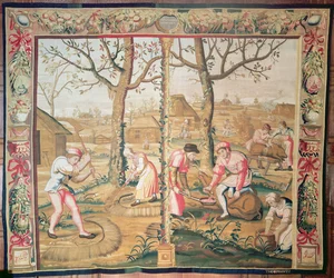 November and December, Mortlake tapestry by Poyntz