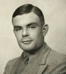 Portrait of Alan Mathison Turing