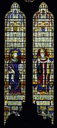 The Henry III window in Westminster Abbey