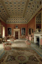The Red Drawing Room, Syon House, Middlesex