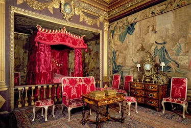 The State Bedroom, Powis Castle, Wales