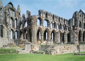 View of Whitby Abbey, North Yorkshire