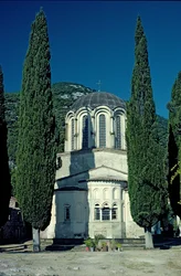 View of the Nea Moni, mid 11th century