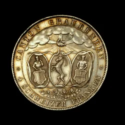 4 Swiss Francs, Swiss Coin