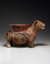 A Colima Dog, c. 100 BC-250 AD