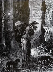 A French rag picker