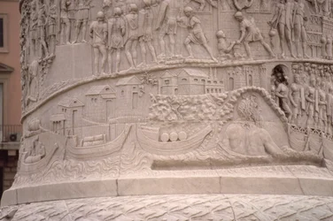 A Roman Harbour and the Construction of a Roman Camp, from Trajan