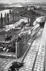 A Woman Who Had Been Struck by a Train