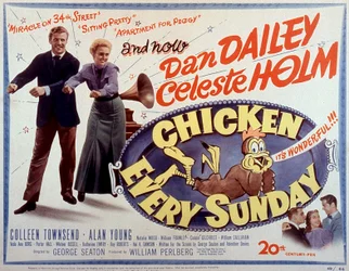 Poster of the film Chicken Every Sunday by George Seaton 1942