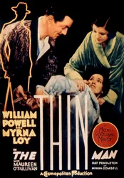 Poster of the film The Thin Man by W.S. Van Dyke 1934