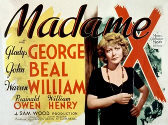 Poster of the film Madame X by Sam Wood 1947
