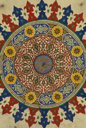 Al-Adiliyah Madrasa, Cupola, Decoration