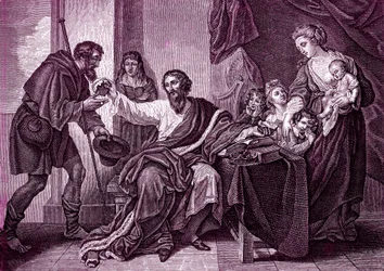 Alfred the Great and the pilgrim