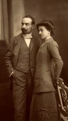 Alfredo Trombetta and his wife