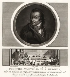 Antoine Quentin Fouquier-Tainville, Public Prosecutor, Revolutionary Tribunal, guillotined 1795