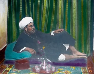 Arab Having Tea