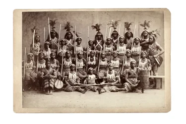 Ashanti group lecture, Germany, 1890s