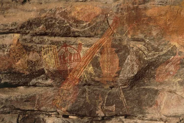 Aboriginal rock paintings, Kakadu National Park
