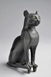 Bastet (Statuette bronze mold, Low Epoque, Egypt)