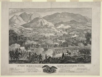 Battle of Buena Vista also known as Battle of Angostura, General Zachary Taylor
