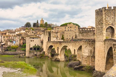 Besalu, Girona Province, Catalonia, Spain