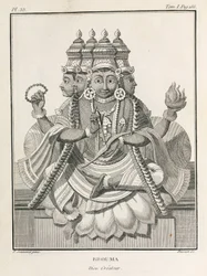 Brahma, the Hindu creator god