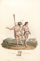 British antiquity: Catini and Caledonian inhabitants of the northern plains and forests of Great Britain